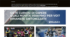 Desktop Screenshot of mondiali.it